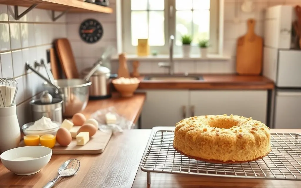 How to bake almond flour cake