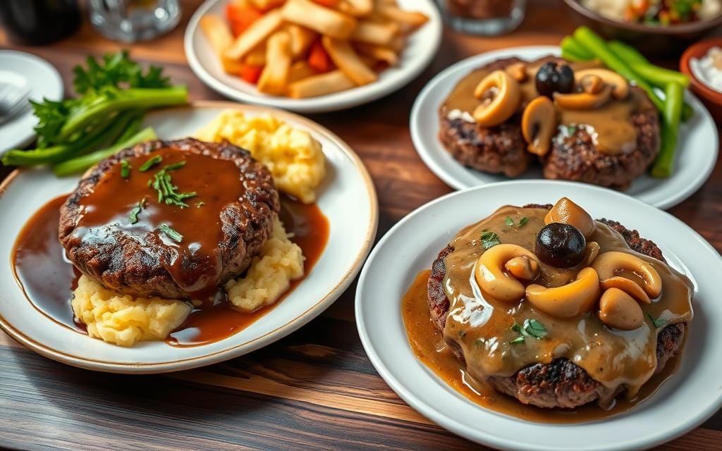 What is the difference between Hamburg steak and Salisbury steak?