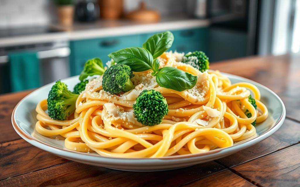 broccoli fettuccine broccoli fettuccine