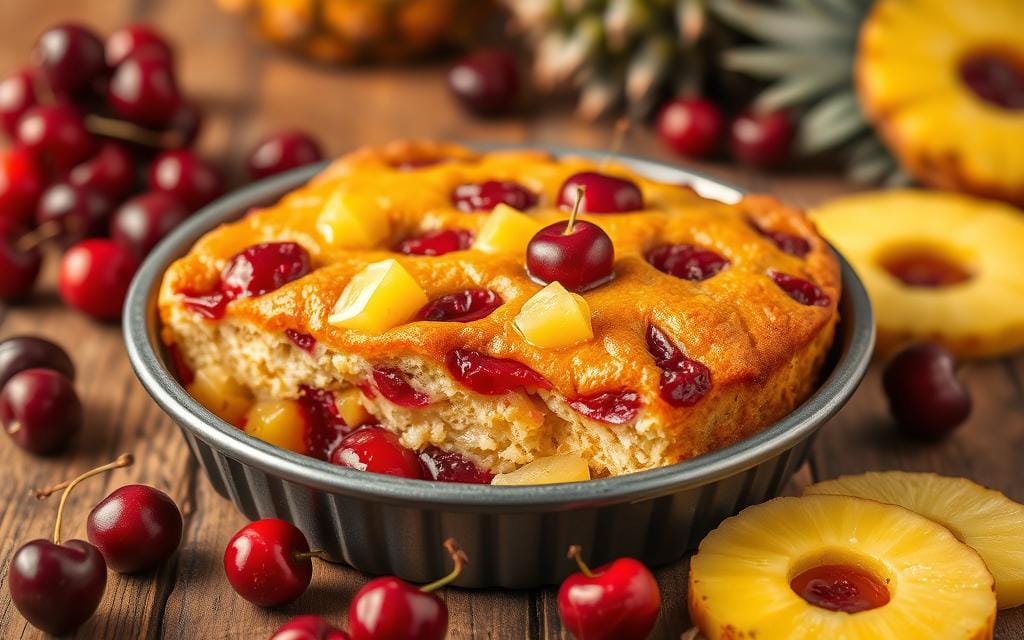 cherry pineapple dump cake