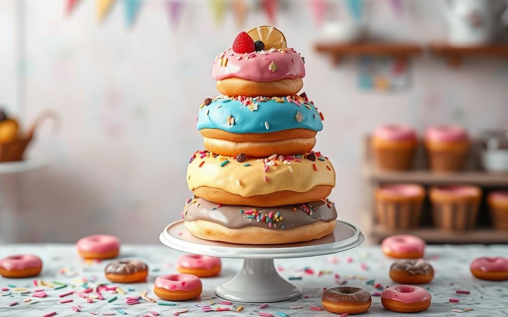 donut cake