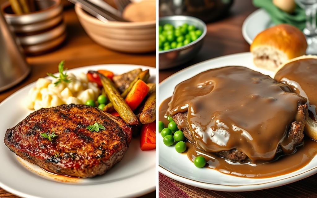 hamburg steak and salisbury steak explained