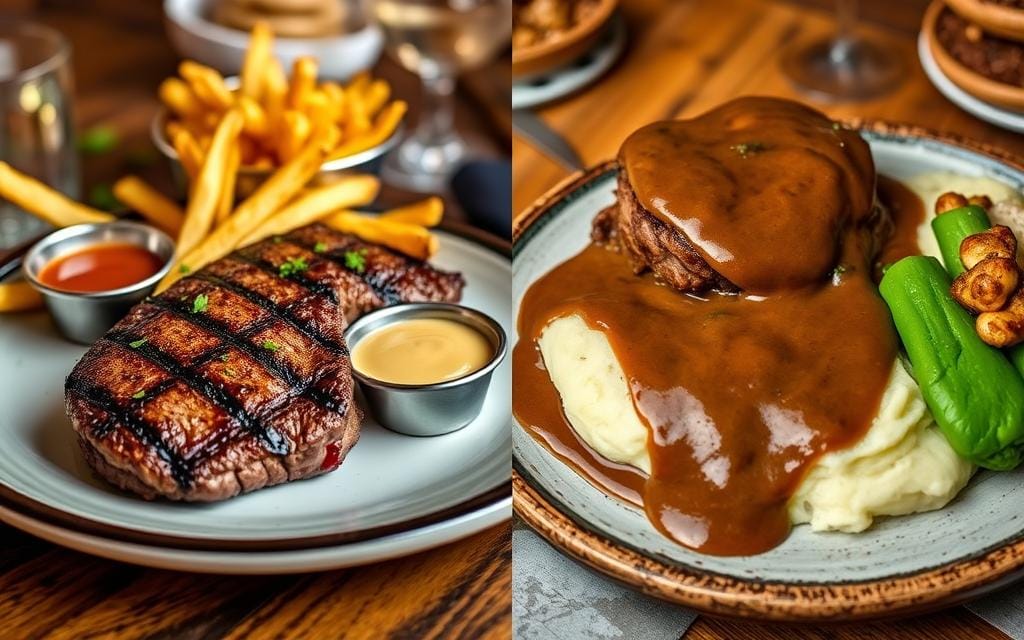 hamburg steak versus salisbury steak