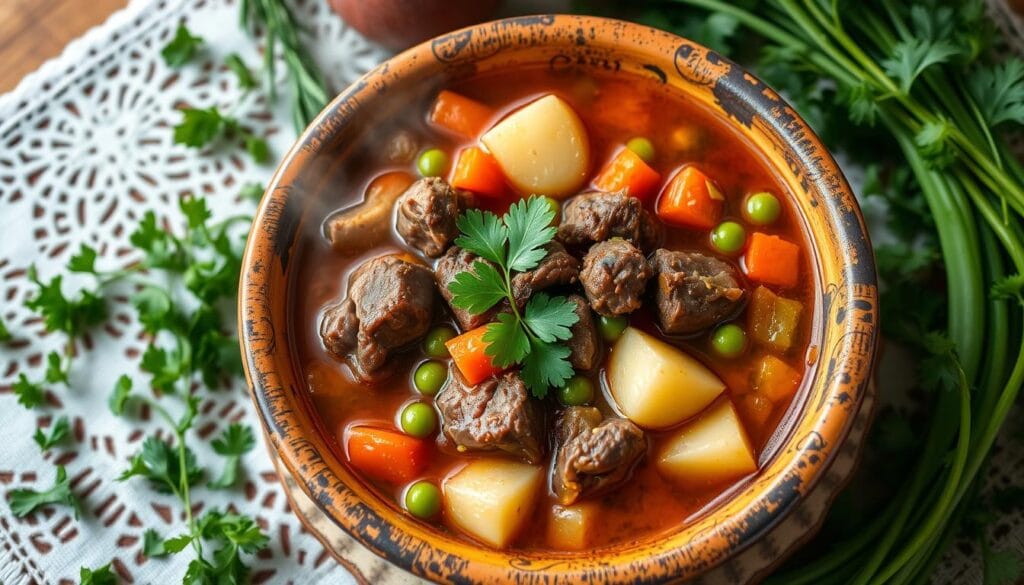 Old Fashioned Vegetable Beef Soup Recipe 1