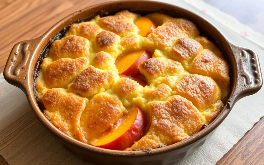 peach cobbler recipe with cake mix