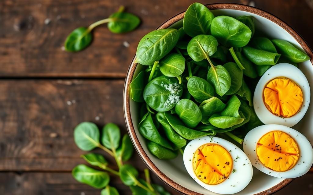 spinach and boiled eggs recipe spinach and boiled eggs recipe
