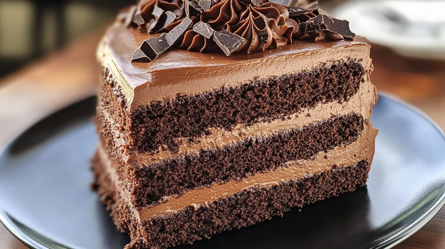 Triple Chocolate Cake