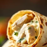 Cheesy Chicken Wrap