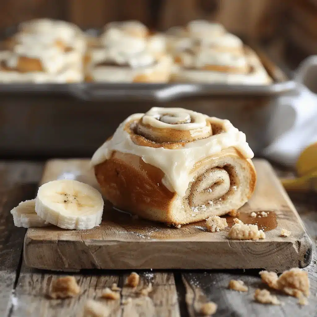 banana bread cinnamon rolls preparation steps