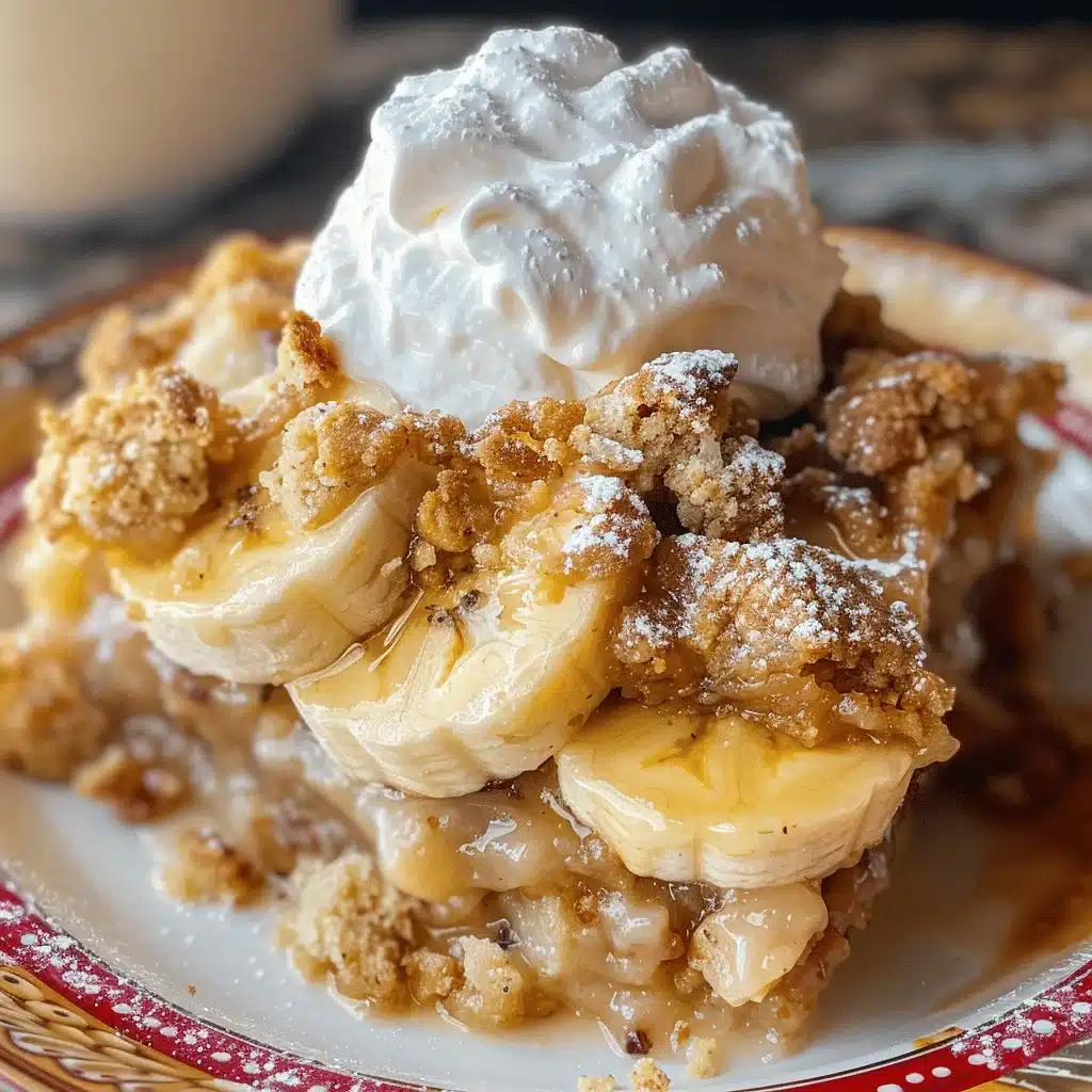 banana cobbler - featured image