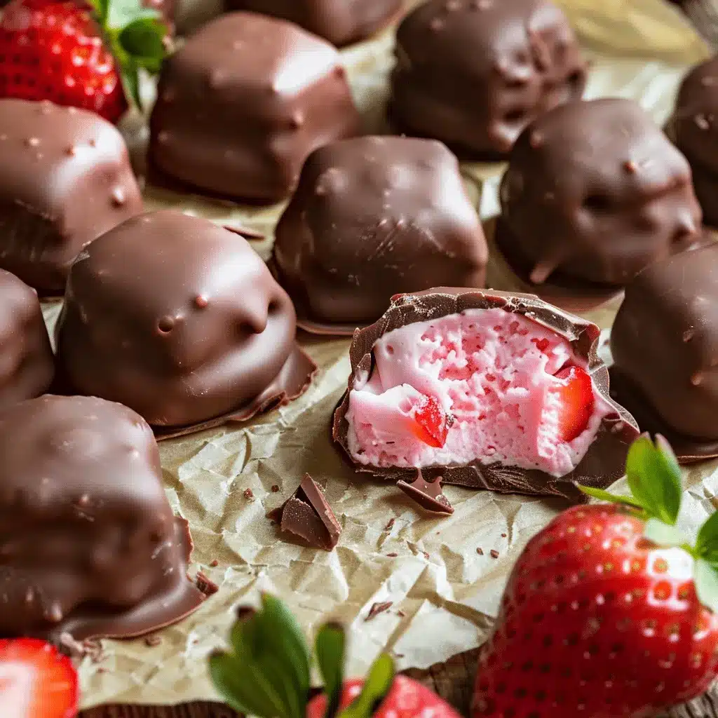 Chocolate Strawberry Yogurt Clusters preparation steps