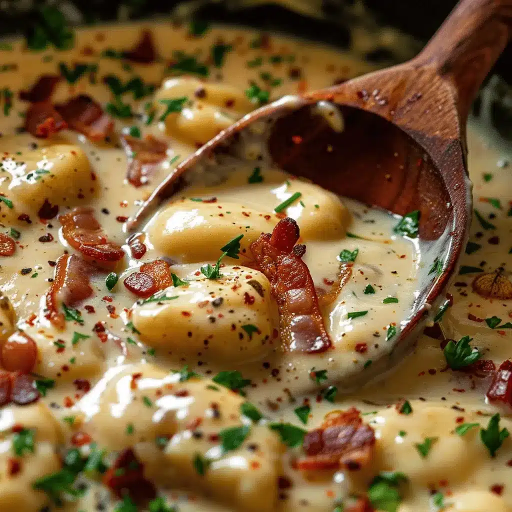Creamy Crack Chicken Gnocchi preparation steps
