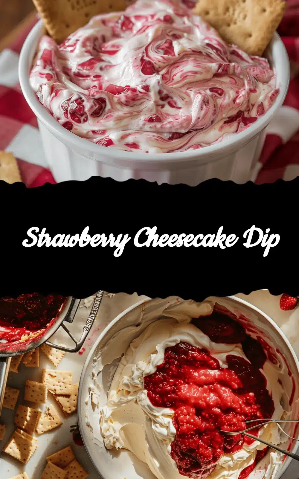Strawberry Cheesecake Dip recipe
