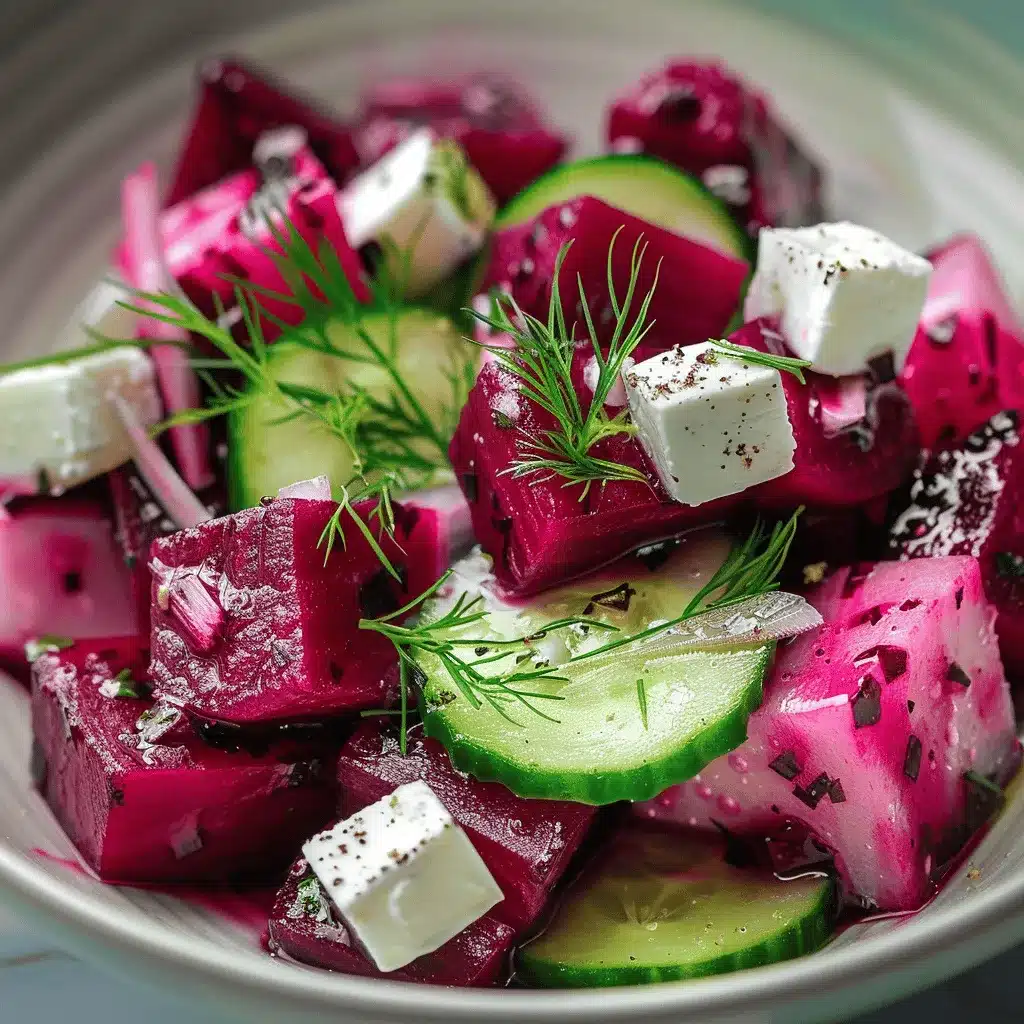 beet salad with feta preparation steps