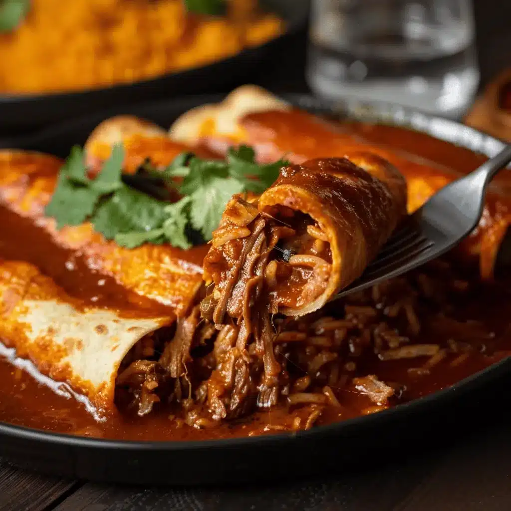 birria enchiladas preparation steps