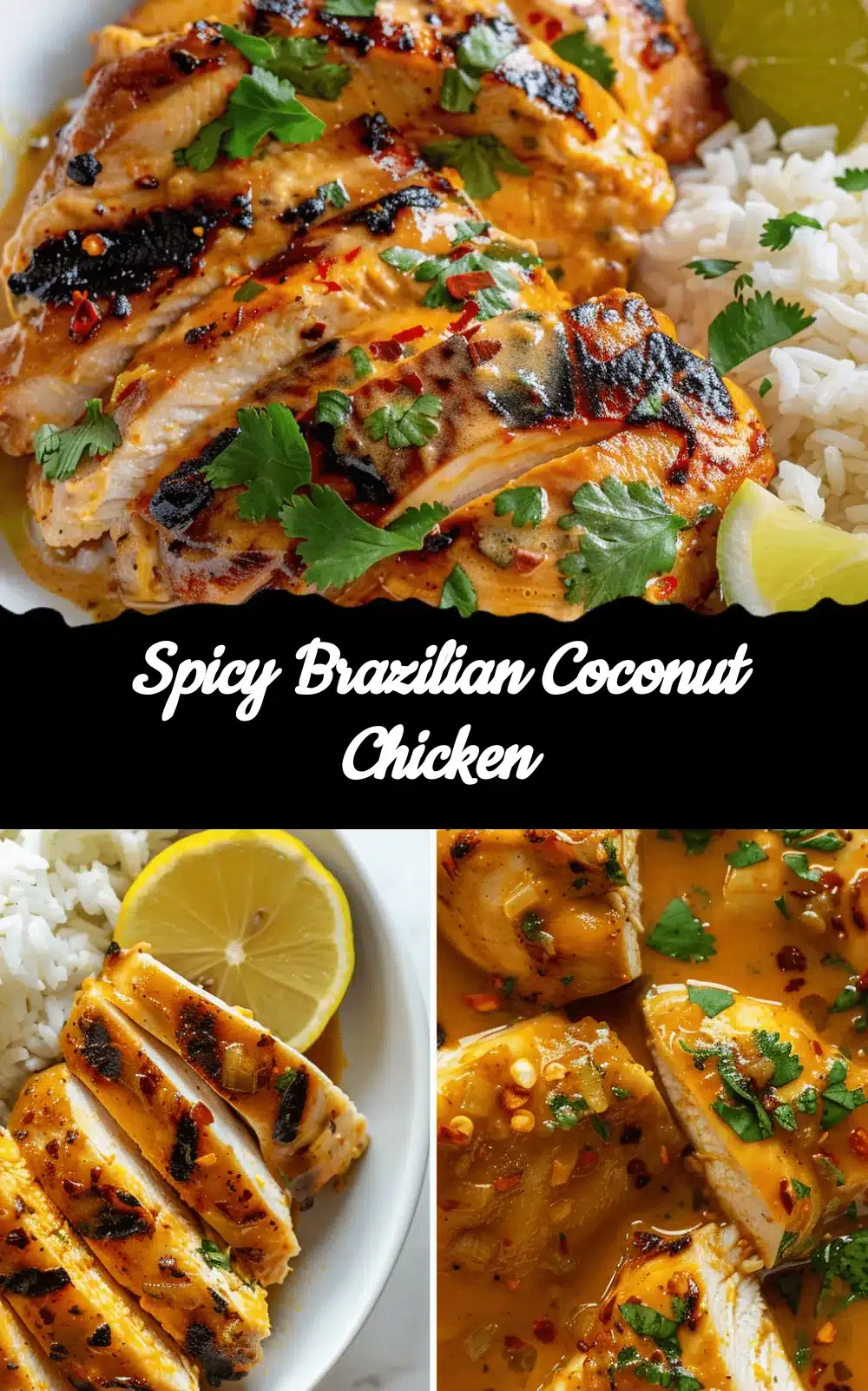 Brazilian coconut chicken recipe