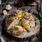 cheddar herb soda bread - featured image