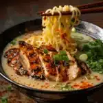 fiery chicken ramen - featured image