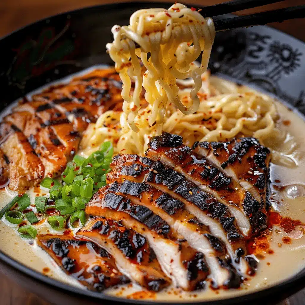 fiery chicken ramen preparation steps