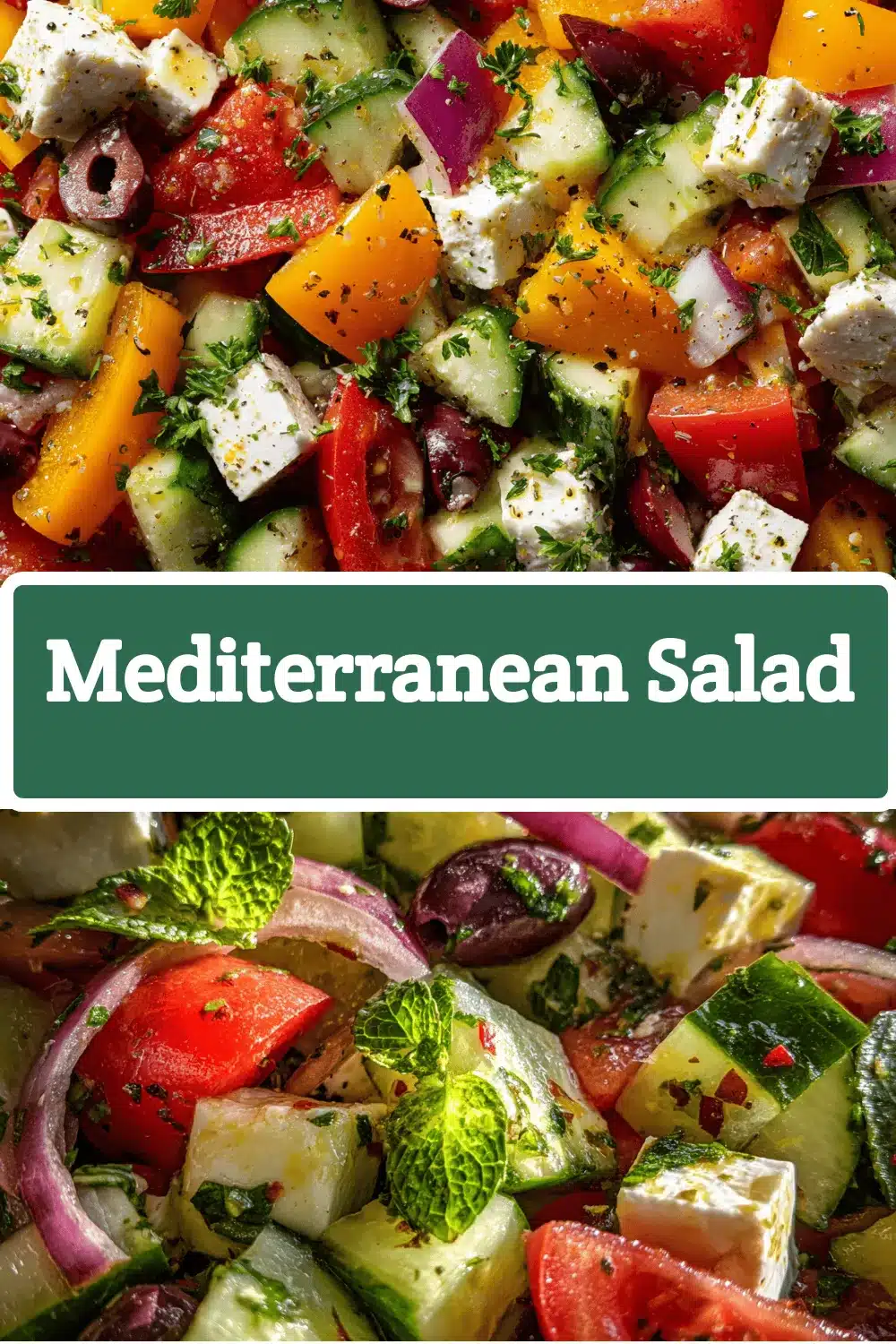 fresh Mediterranean salad recipe