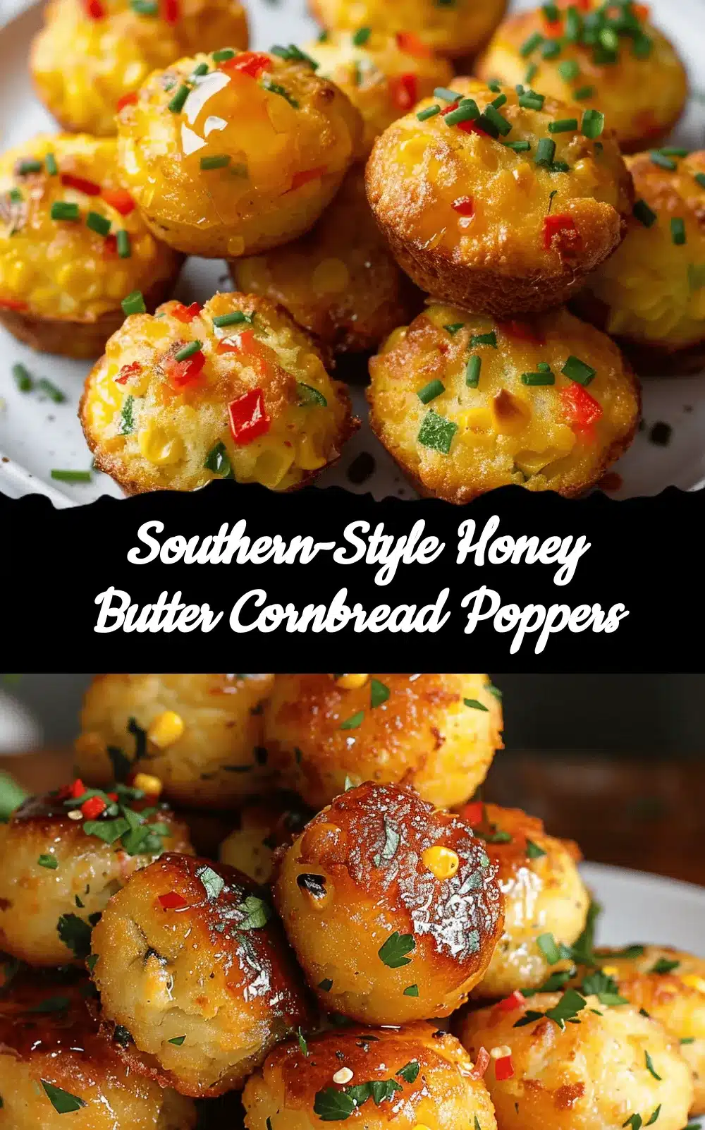 honey butter cornbread poppers recipe