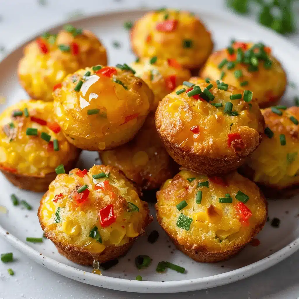 honey butter cornbread poppers - featured image