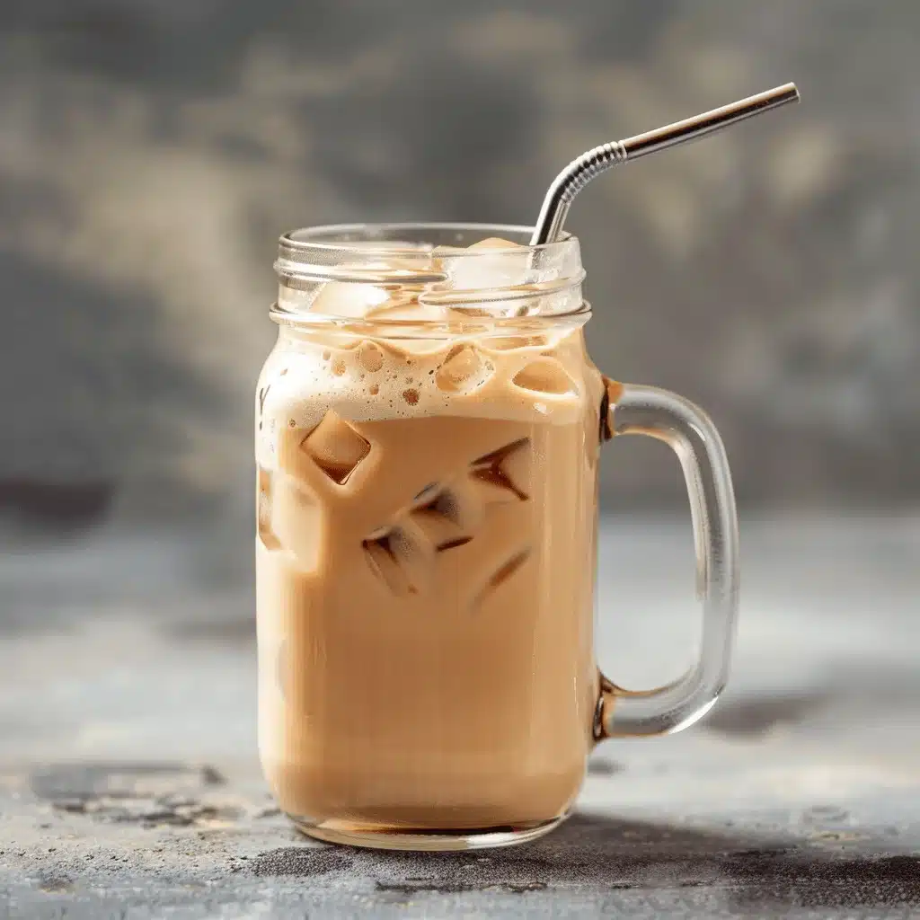 iced English tea latte - featured image