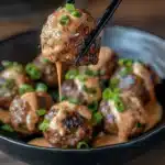 Korean BBQ meatballs - featured image