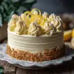 lemon cheesecake cake - featured image