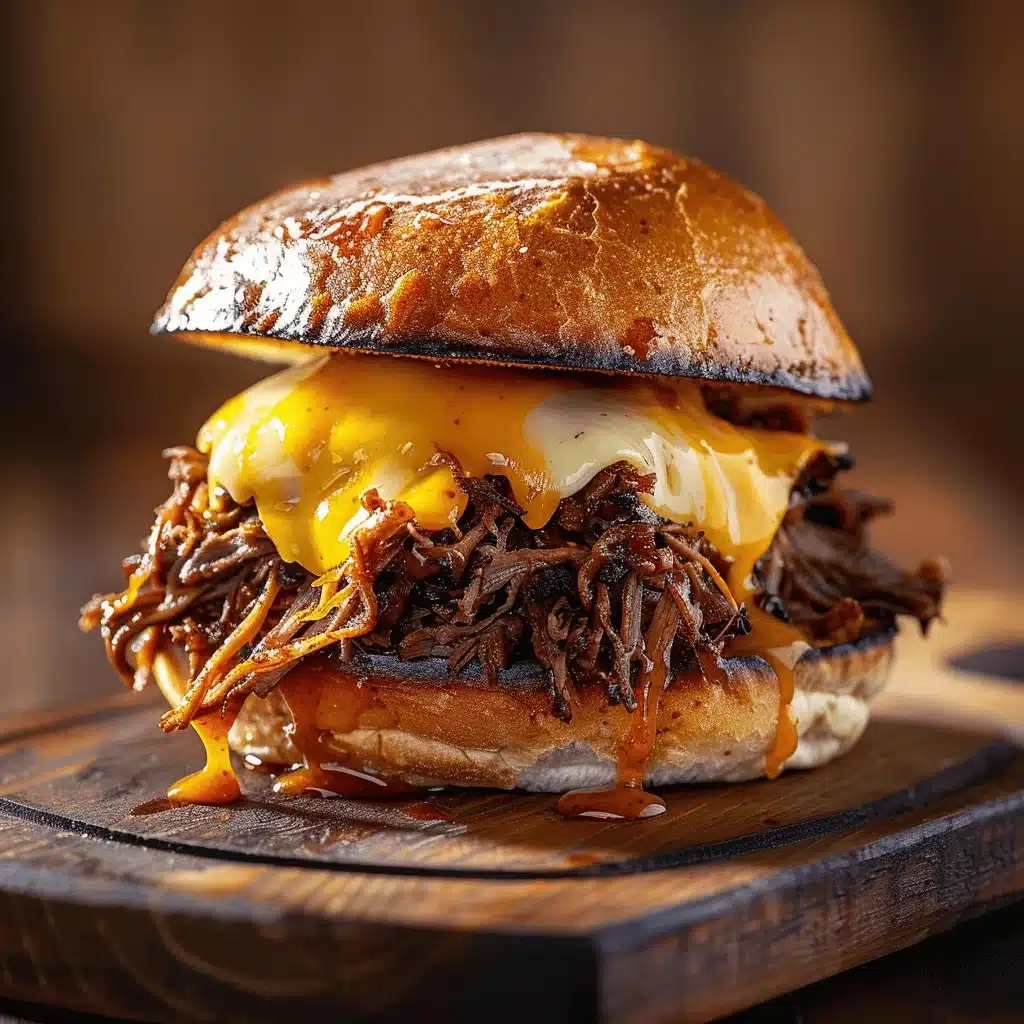 pulled beef sandwich - featured image
