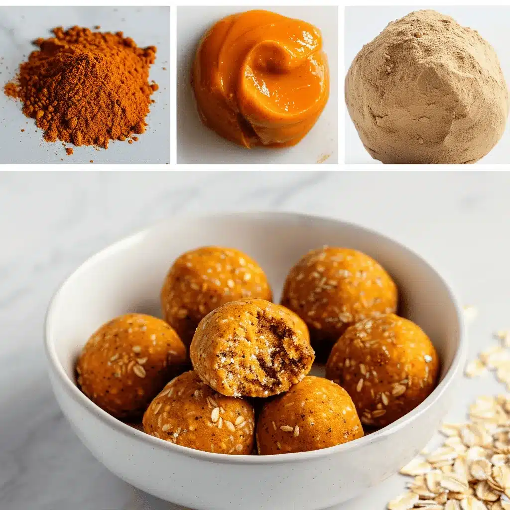 pumpkin protein balls preparation steps