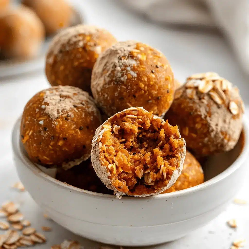 pumpkin protein balls - featured image