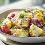 salt and vinegar potato salad - featured image