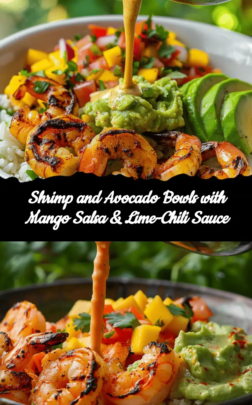 shrimp and avocado bowls recipe