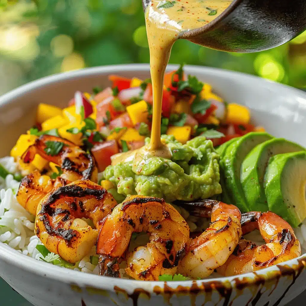 shrimp and avocado bowls - featured image