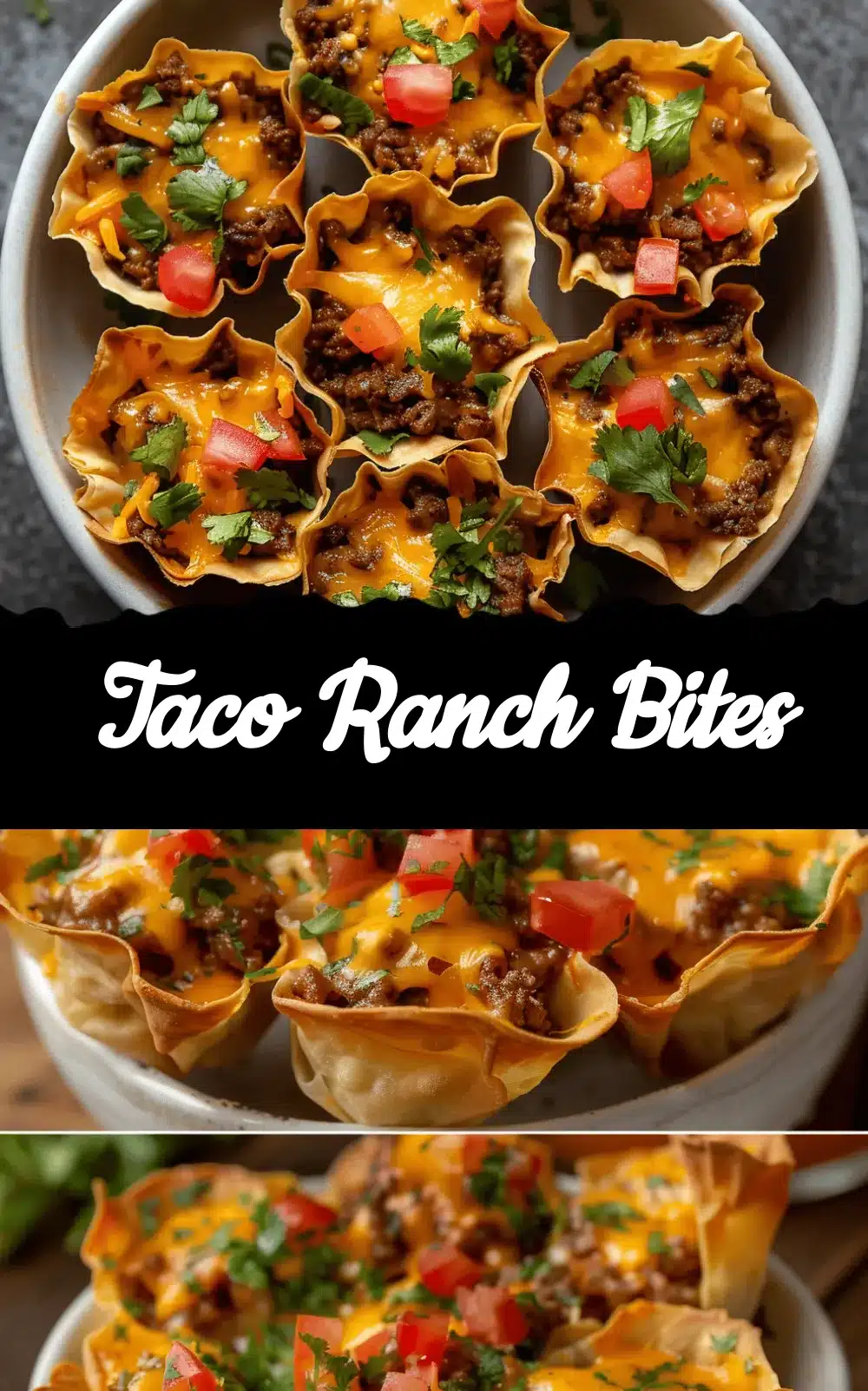 Taco Ranch Bites recipe
