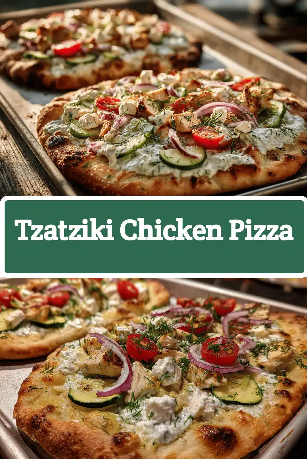 tzatziki chicken pizza recipe