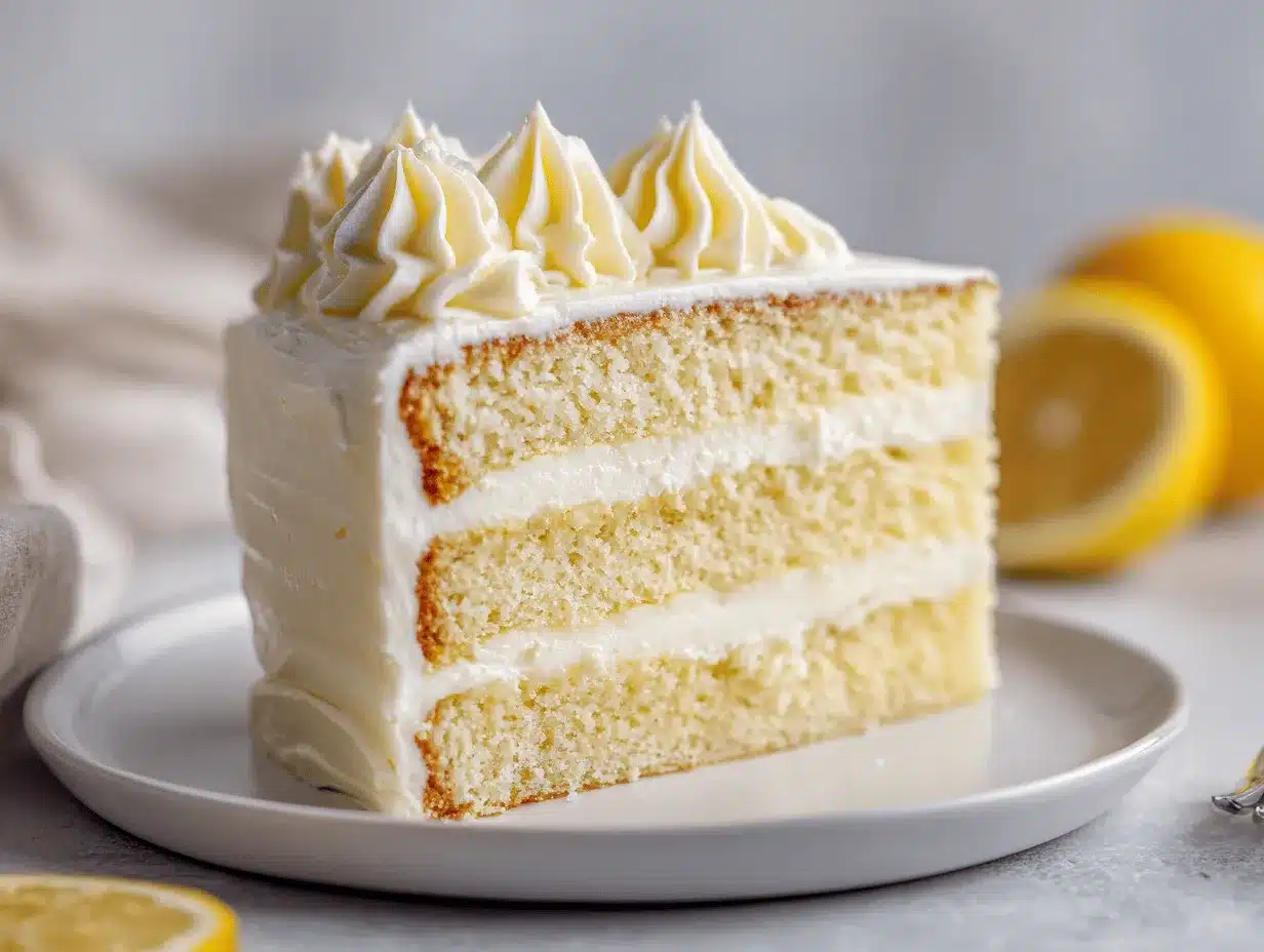 Cheesecake Factory Italian Lemon Cream Cake preparation steps