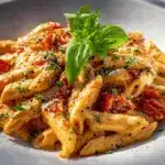 creamy tomato ricotta pasta - featured image
