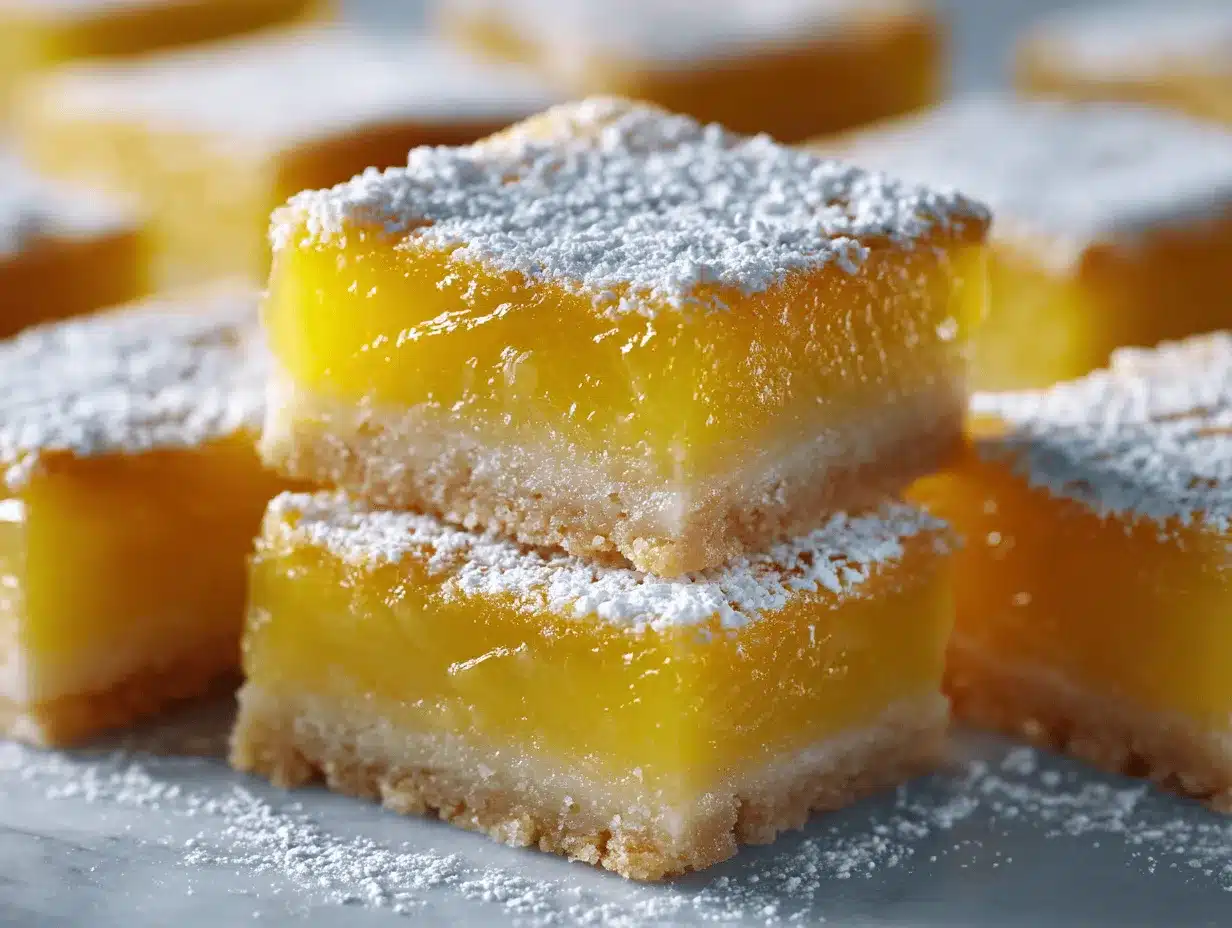 lemon bars recipe preparation steps