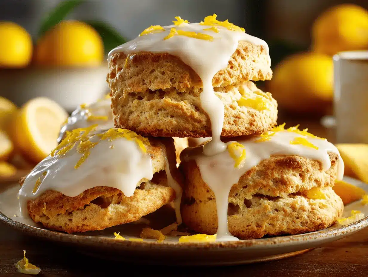 lemon scones preparation steps