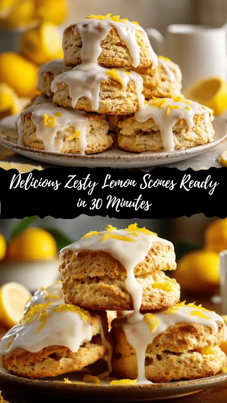 lemon scones recipe