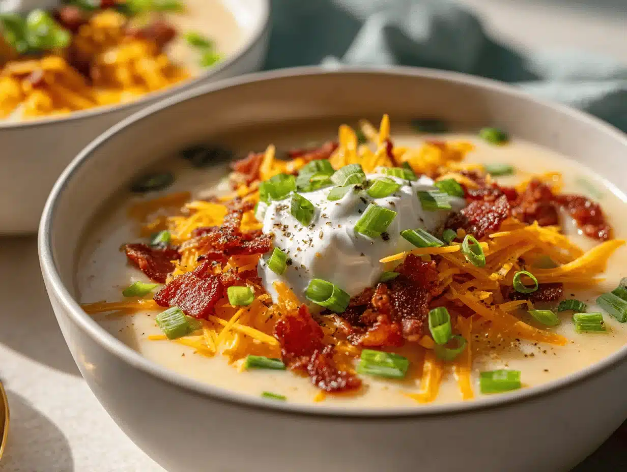 loaded potato soup - featured image