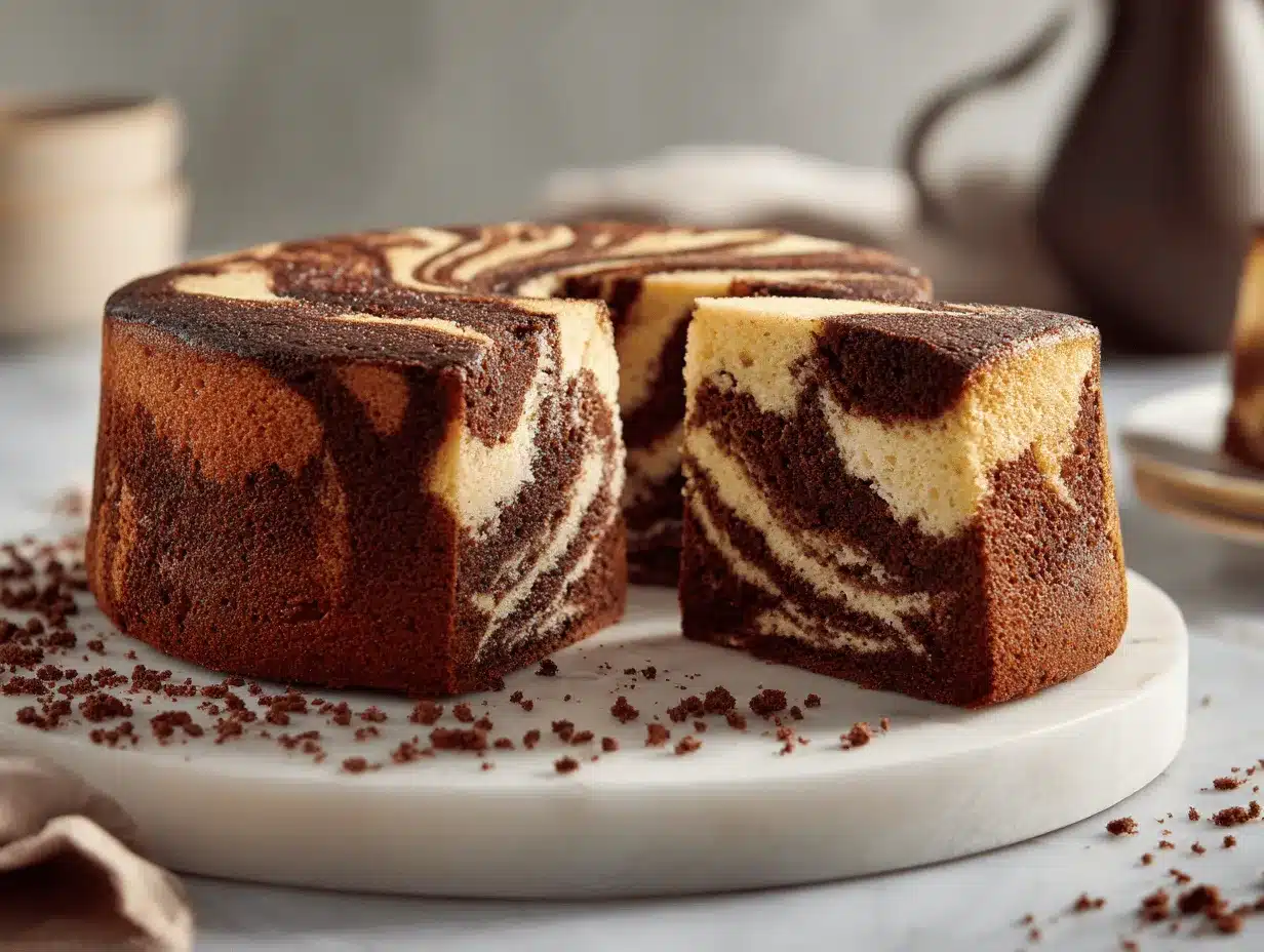 marble cake recipe preparation steps
