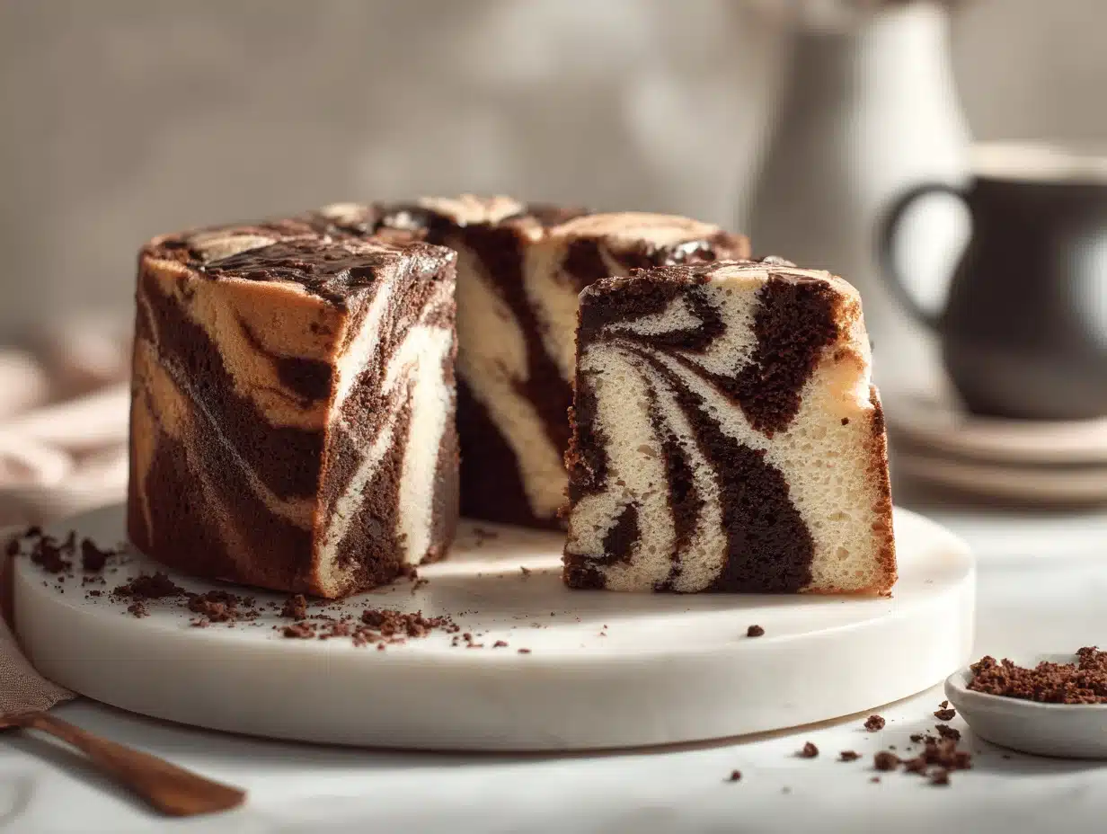 marble cake recipe - featured image