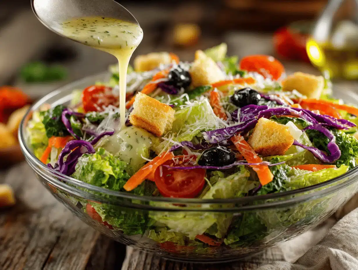 Olive Garden salad recipe - featured image