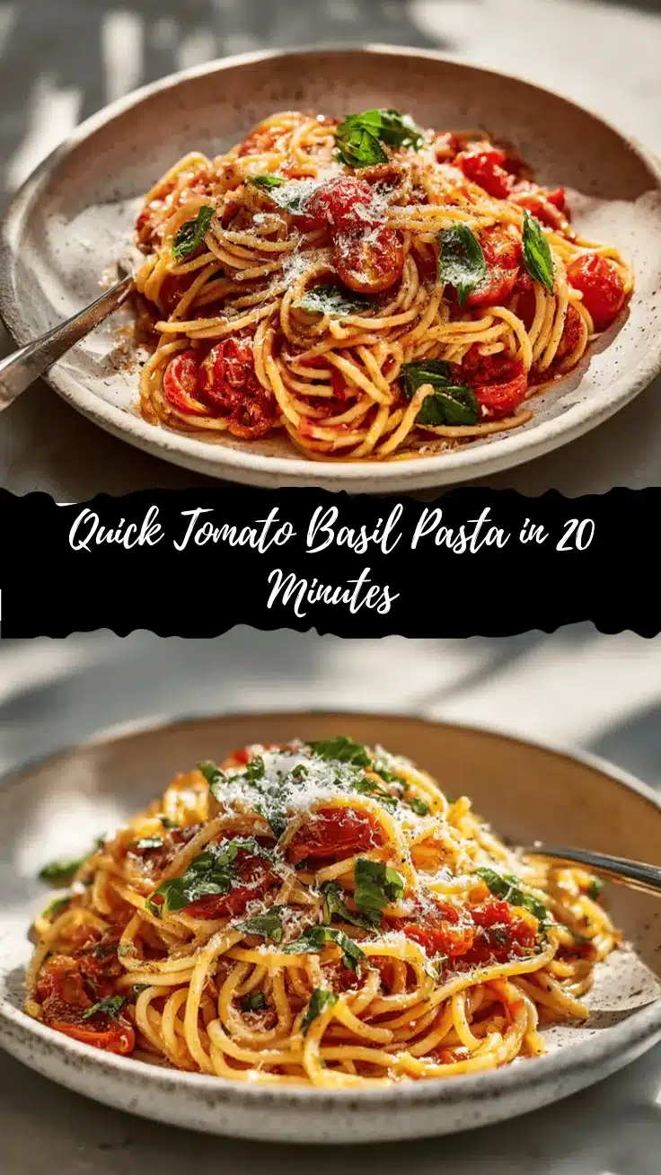tomato basil pasta recipe